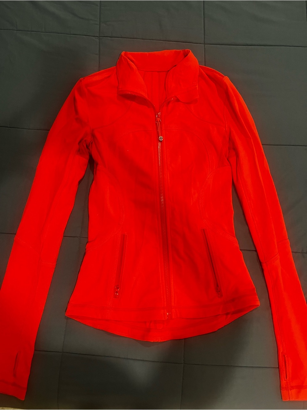lululemon athletica Women's Red Zip-Up Utility Jacket